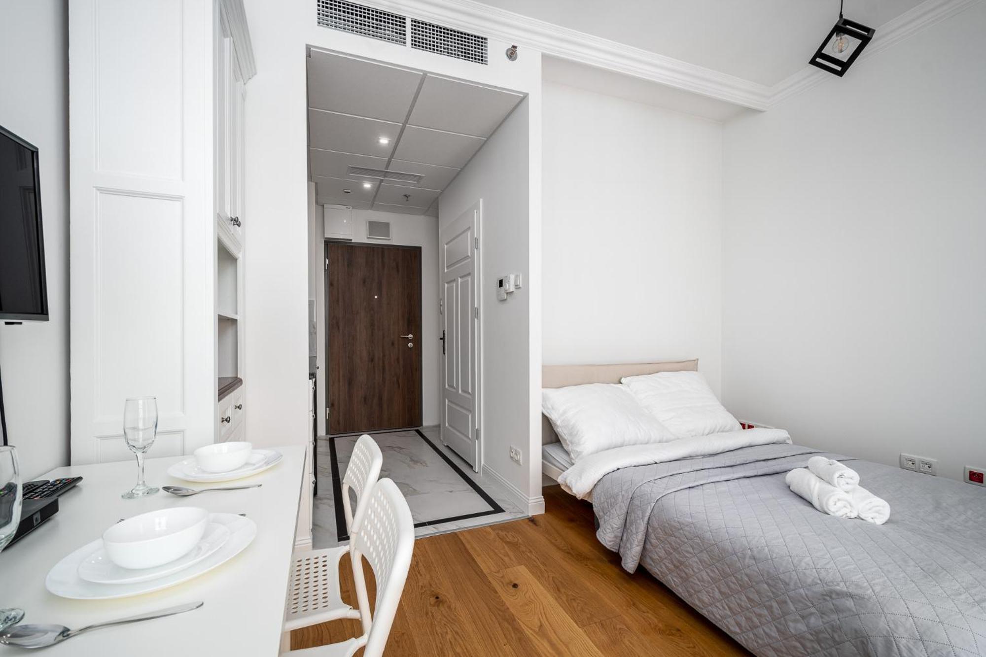Ferienwohnung Marcina Kasprzaka 29 Apart D&K Warschau Exterior foto